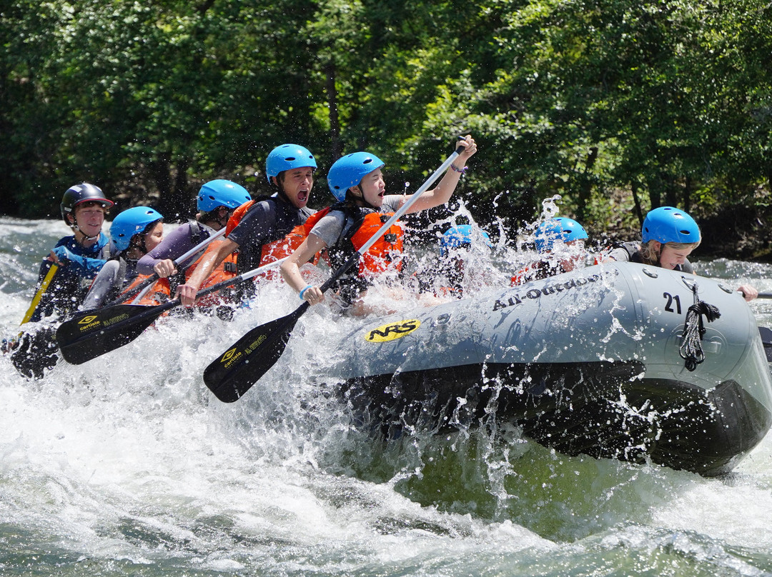 All-Outdoors California Whitewater Rafting-Lotus必去景点