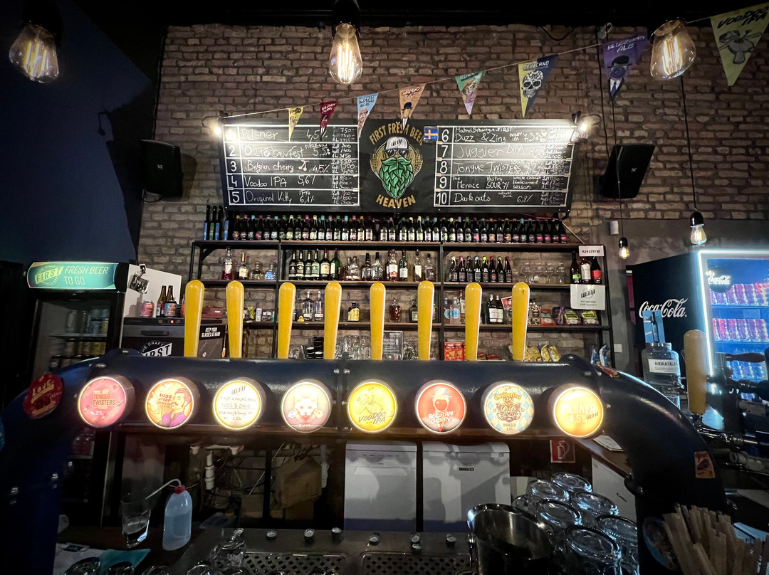 FIRST Craft Beer Brewery & Taproom-布达佩斯必去景点