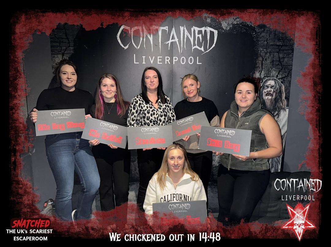 Contained Liverpool Escape Rooms & Scare Maze-利物浦必去景点