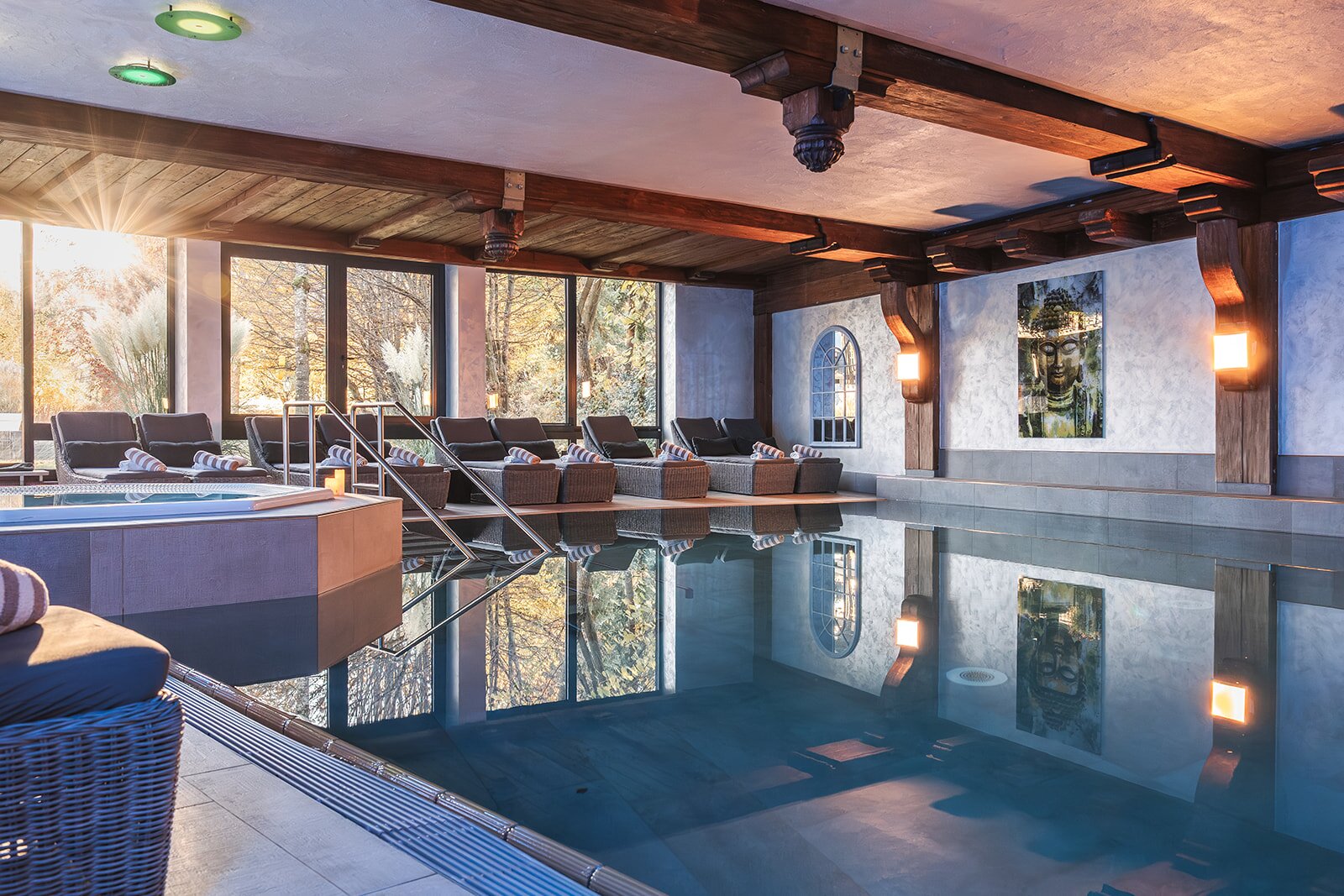 Alpin & Wellness Resort Hotel Ludwig Royal-泳池