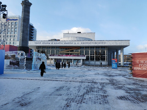Krasnoyarsk State Opera and Ballet Theatre-克拉斯诺亚尔斯克必去景点
