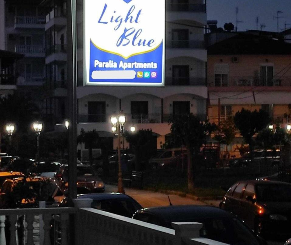 Light Blue Paralia Apartments