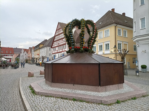 Der neue Marktbrunnen-茨堡必去景点