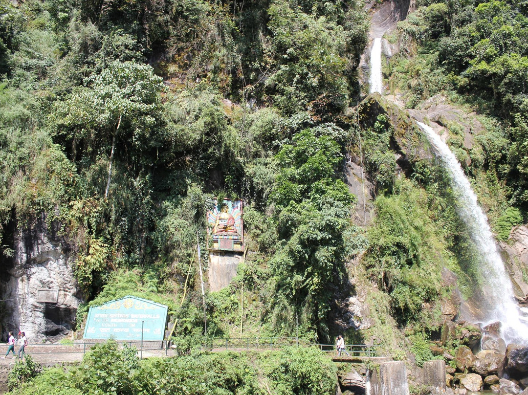 Seven Sisters Waterfalls-甘托克必去景点