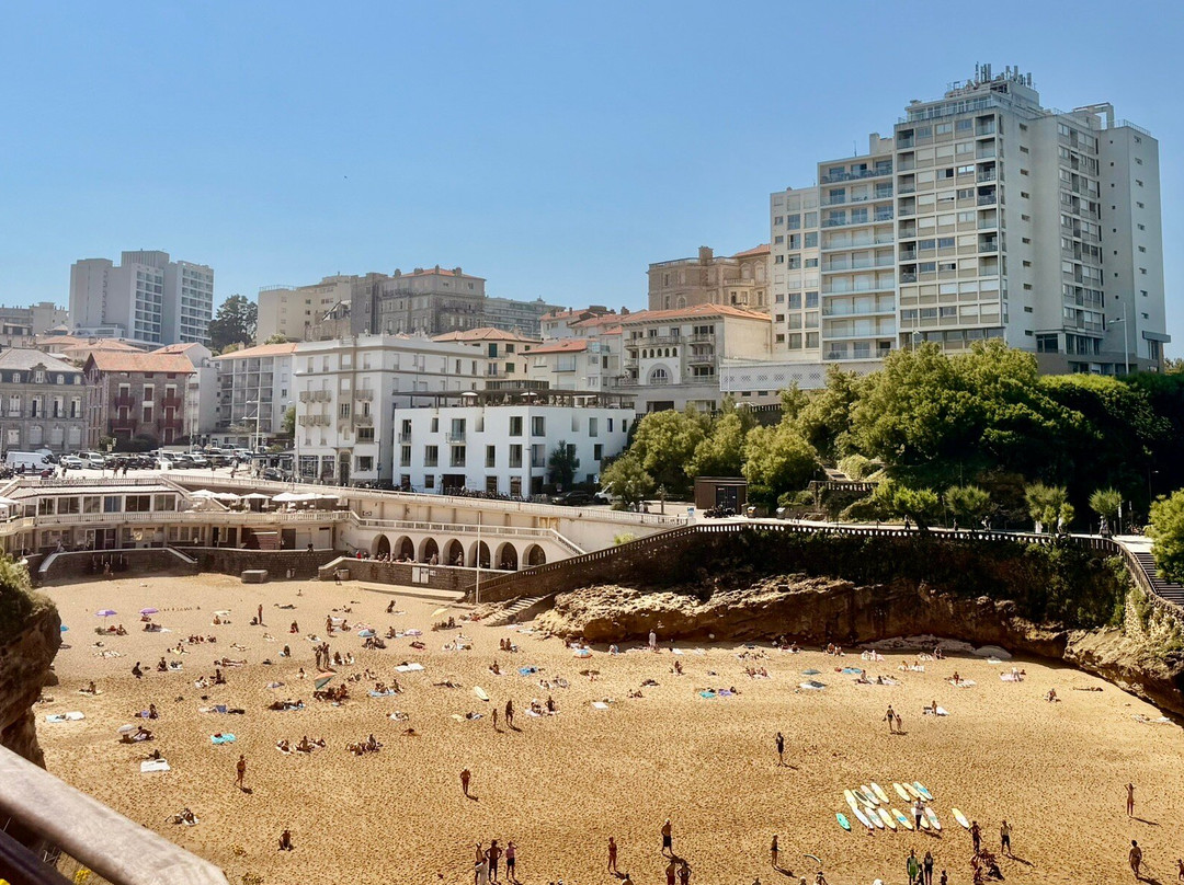 Plage Port-Vieux de Biarritz-比亚里茨必去景点