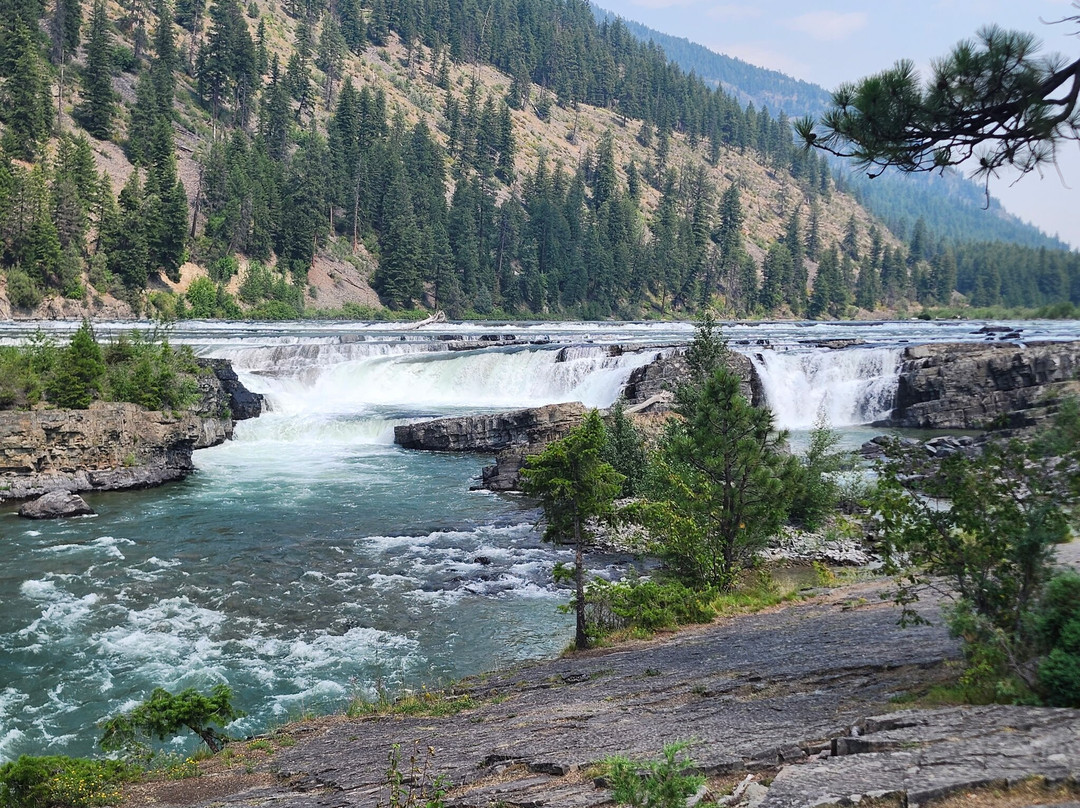 Kootenai Falls Swinging Bridge-Libby必去景点