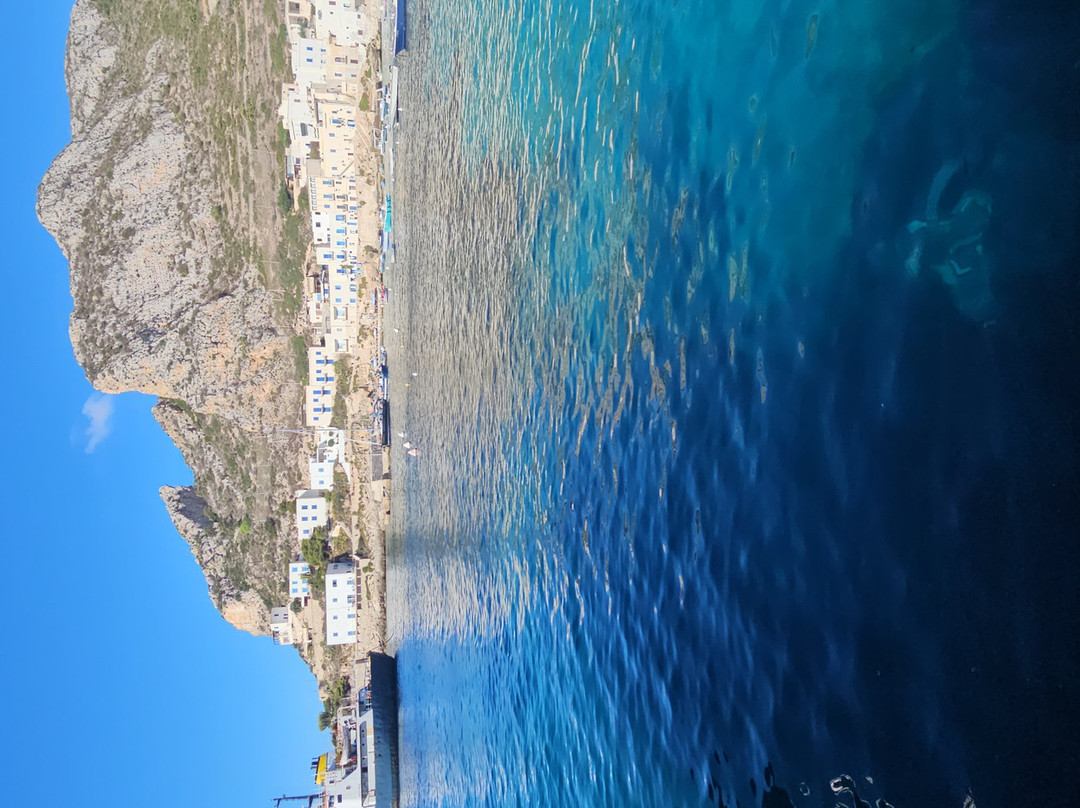 Levanzo in Barca-Levanzo必去景点