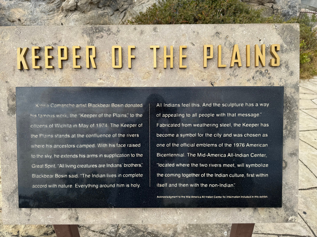 The Keeper of the Plains-威奇托必去景点