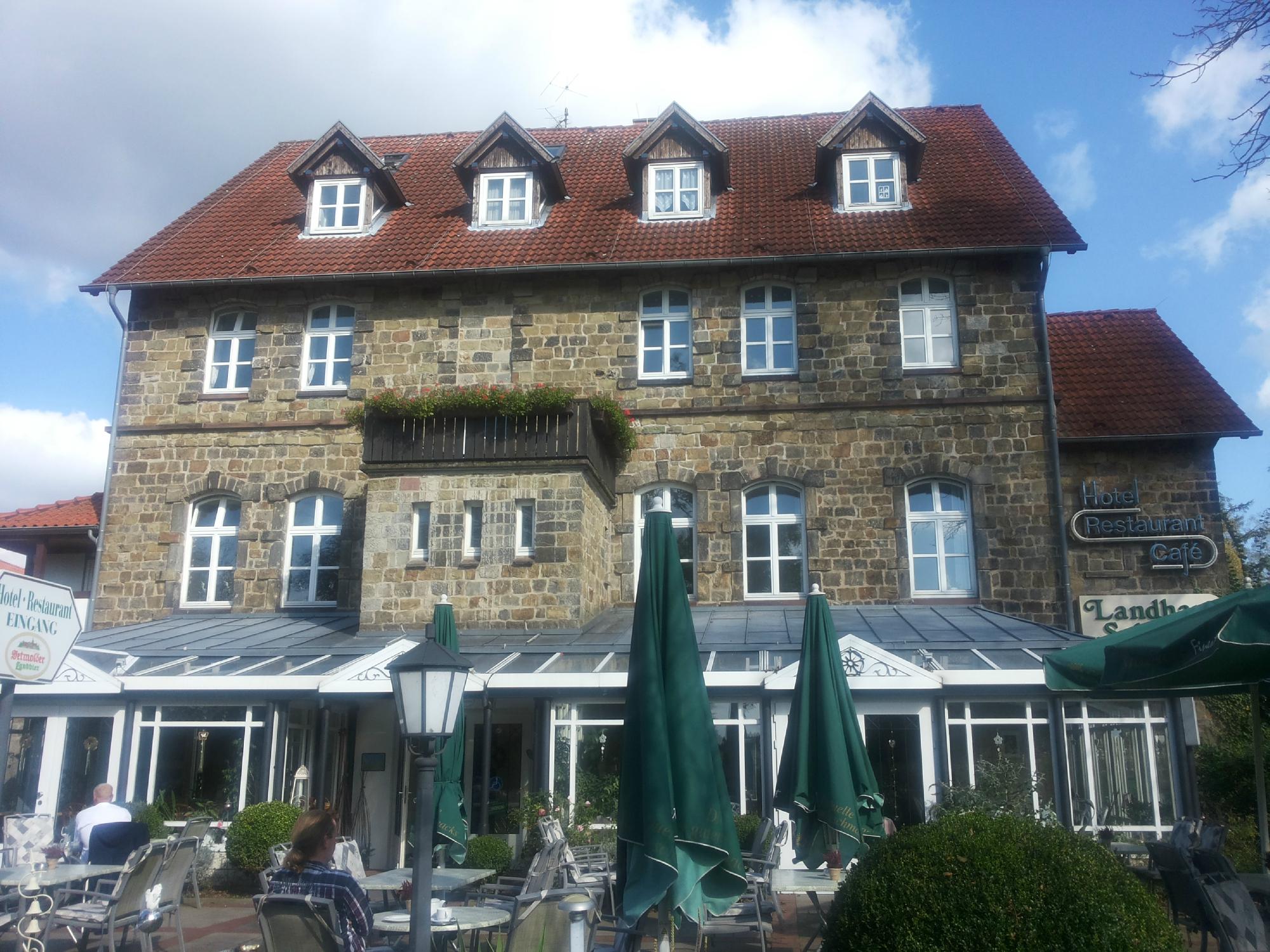 Hotel Landhaus Schieder-浴室
