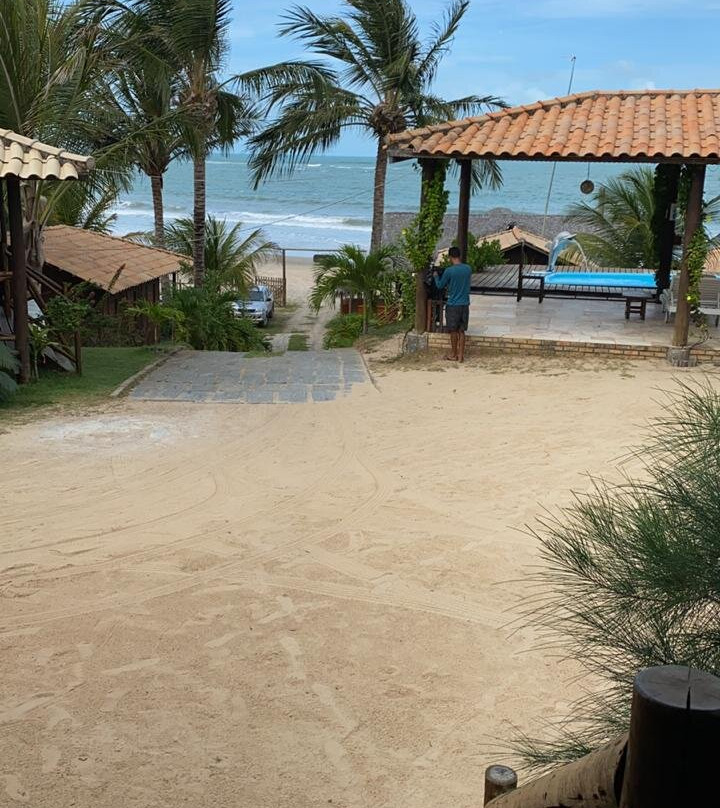 Palm Beach Chalés, Restô e KiteSurf主图