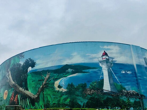 Watertank Murals-博恩必去景点