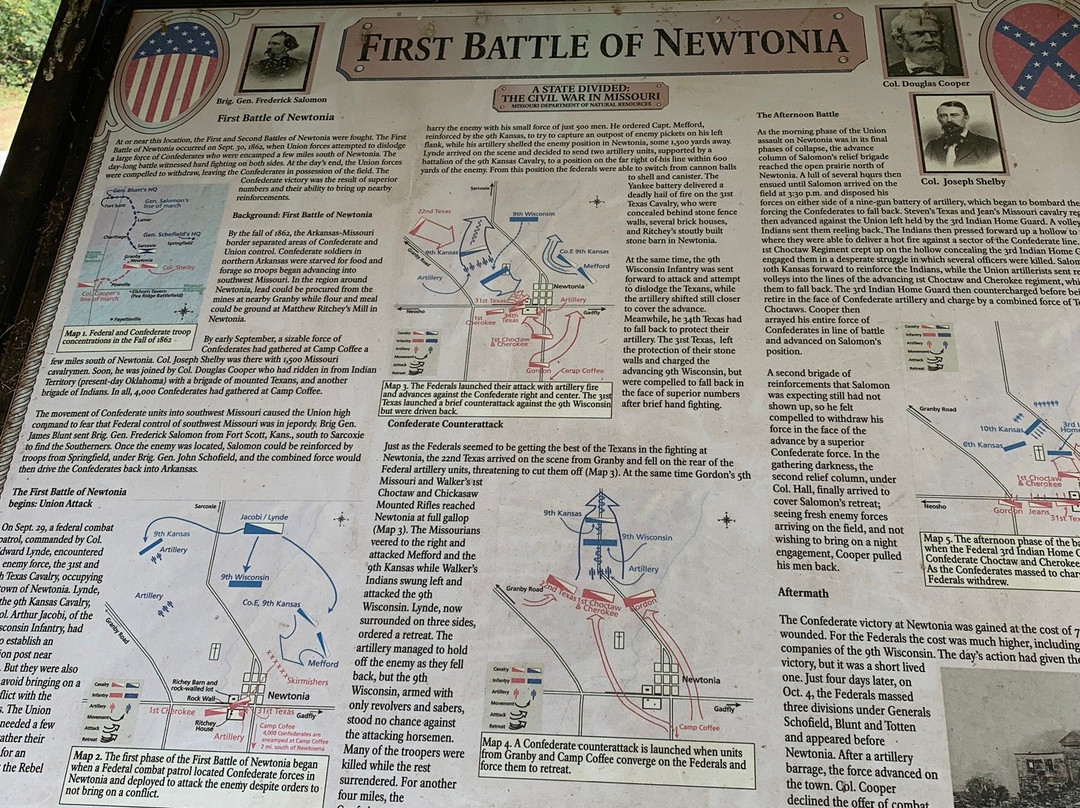 Old Newtonia Civil War Cemetery-Newtonia必去景点