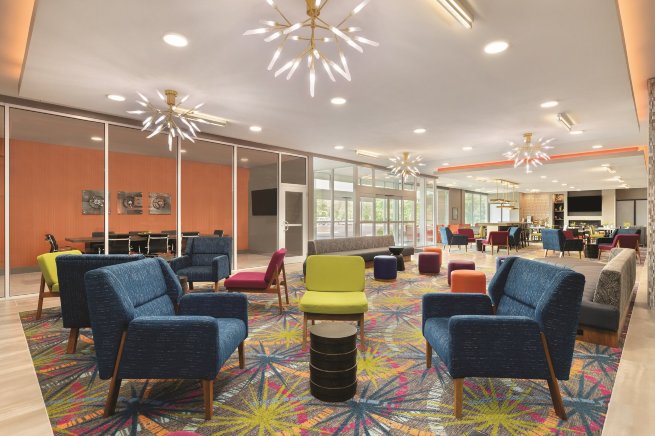 布拉塞尔顿拉昆塔温德姆套房酒店-浴室