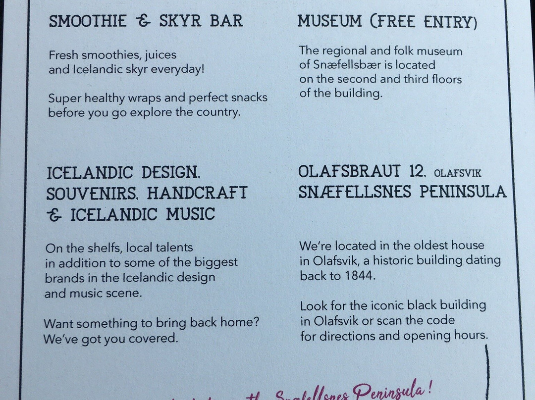 Utgerdin-Olafsvik必去景点