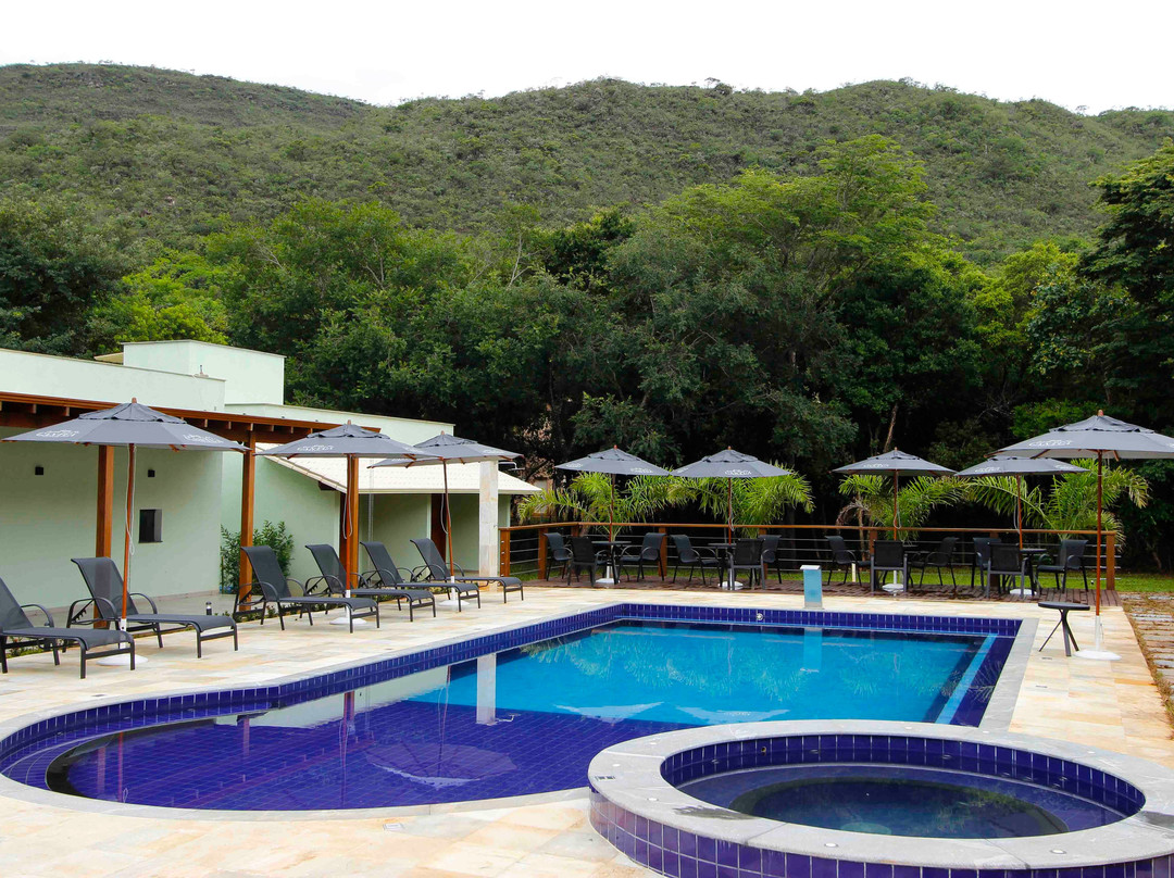 Santana do Riacho酒店住宿-Pousada Cantuá