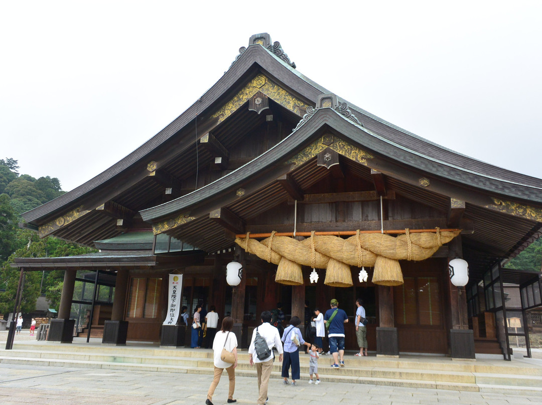 Izumo Taisha Shrine Haiden-出云市必去景点