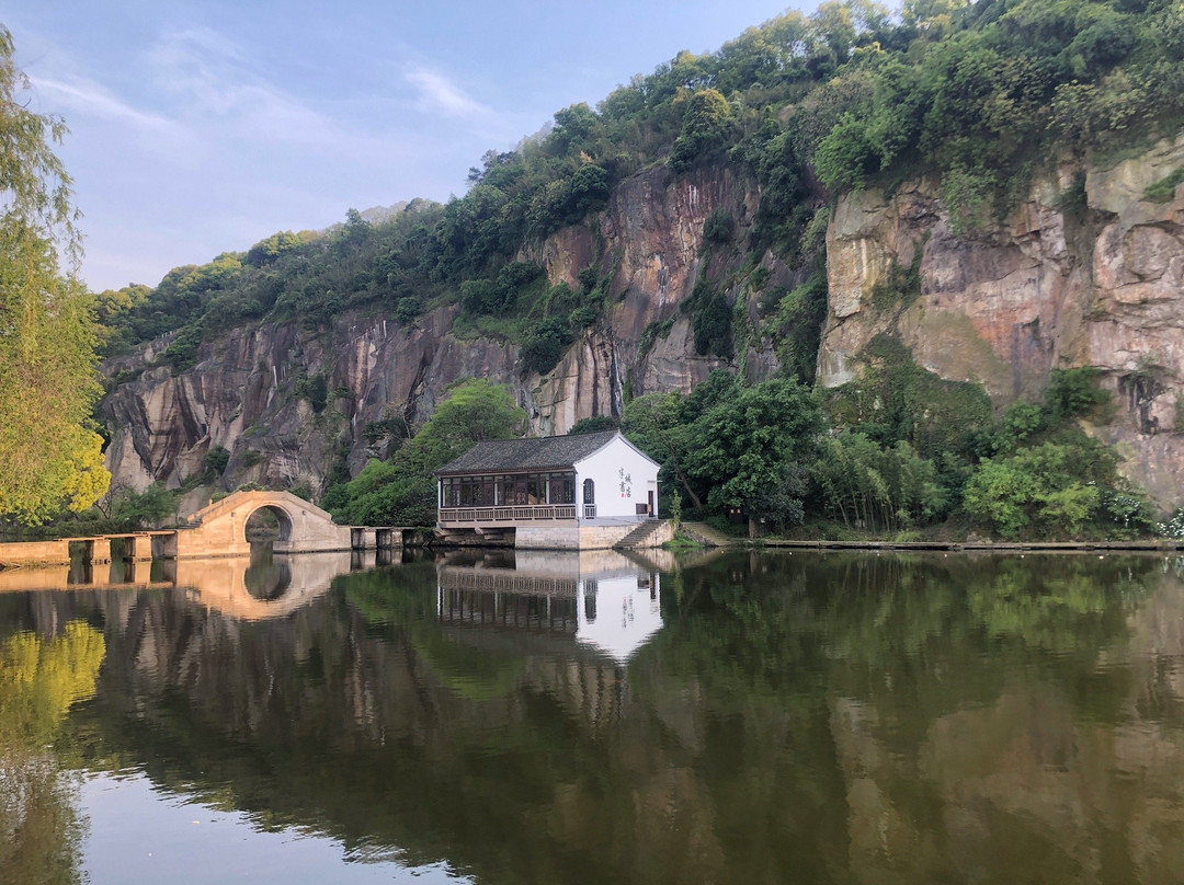 绍兴东湖景点图片