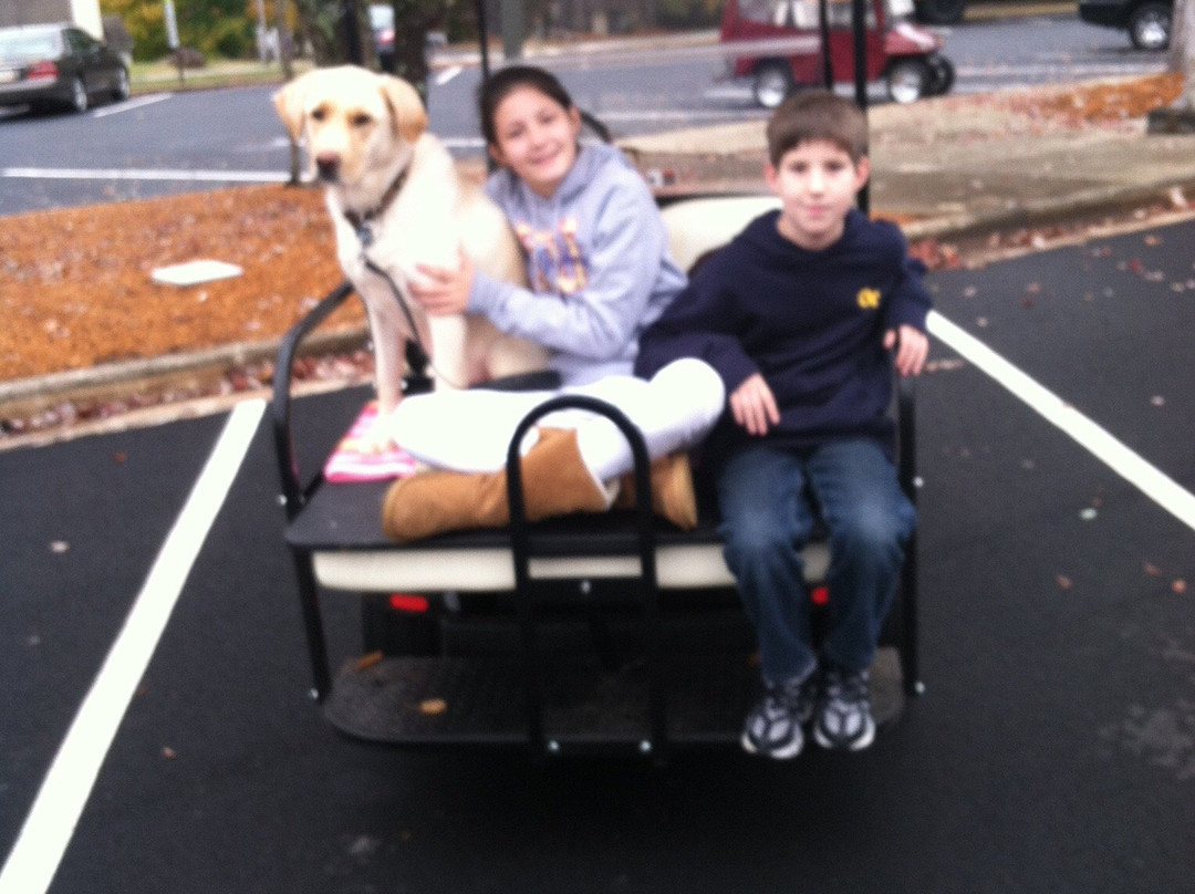 Golf Cart Paths-桃树市必去景点