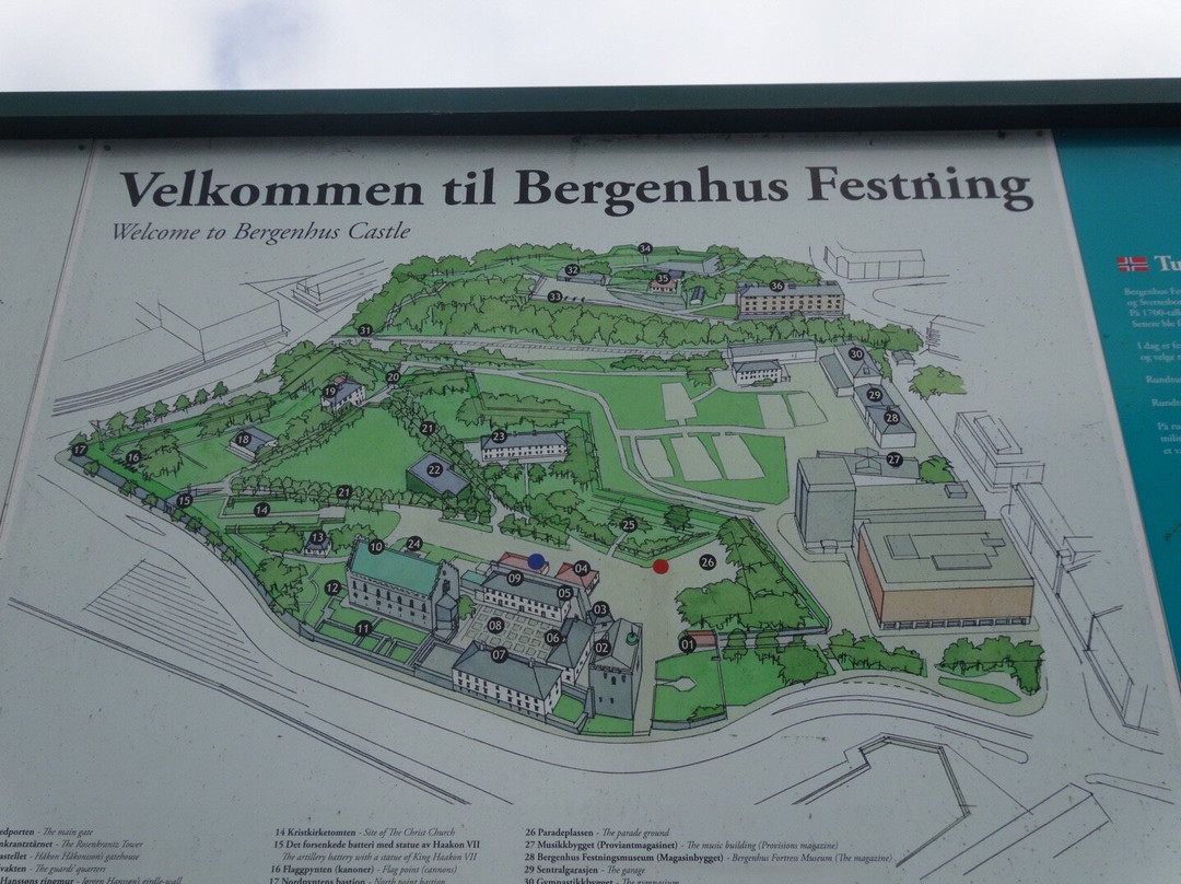 Bergenhus Fortress景点图片