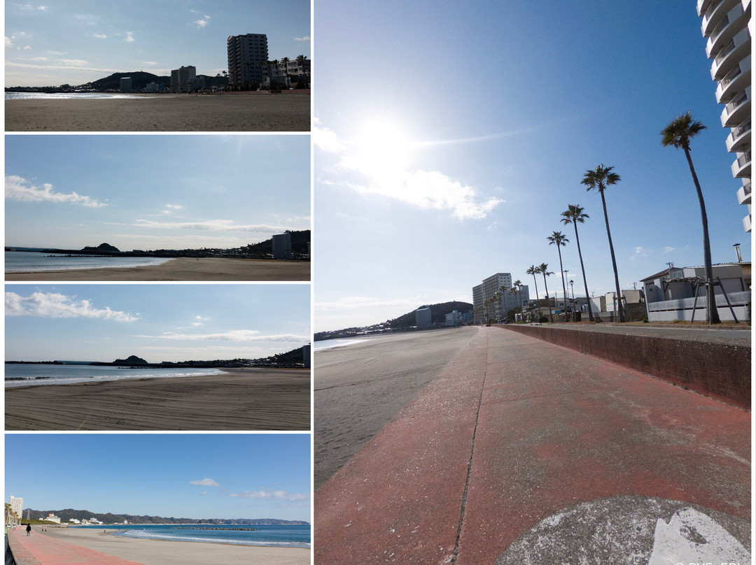 Maebara Beach-鸭川市必去景点