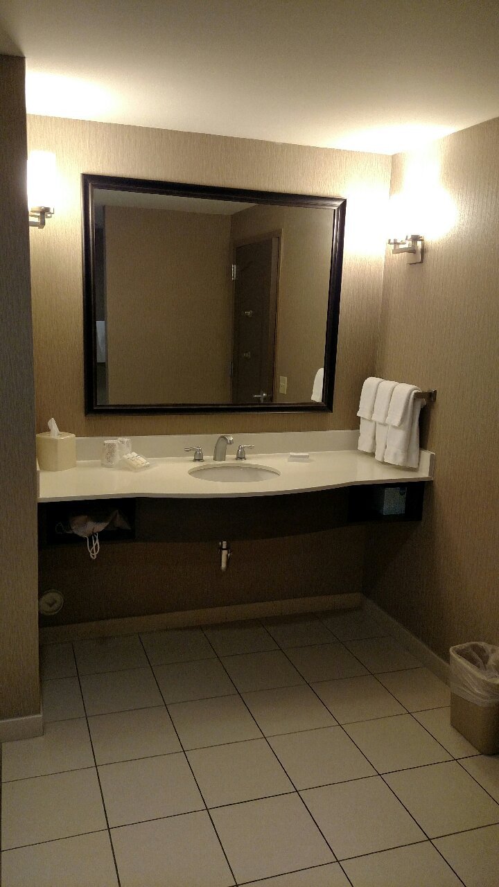 Hilton Garden Inn Clifton Park-浴室