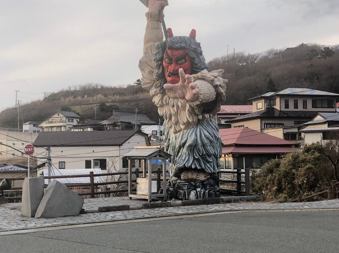 Namahage Statue in Monzen景点图片