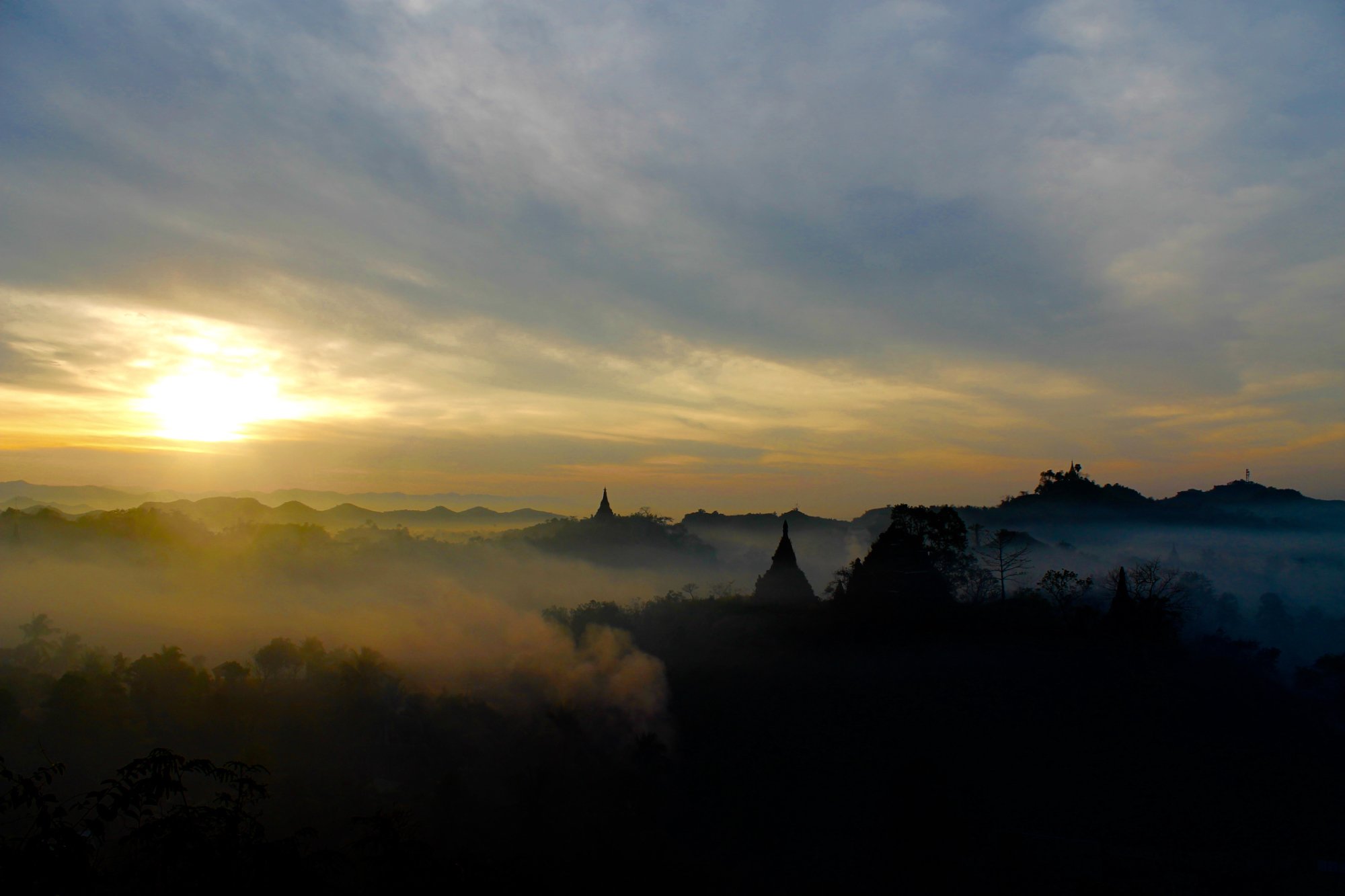 Mrauk-U Hotel-浴室