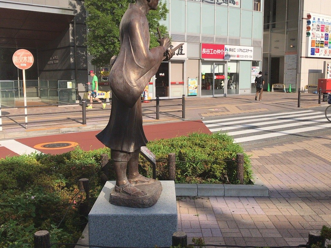 Basho Matsuo Statue-Minamisenju必去景点