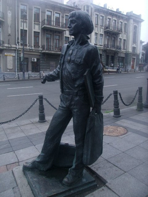 Sculpture Memories of the Foreign-Sailor-海参崴必去景点