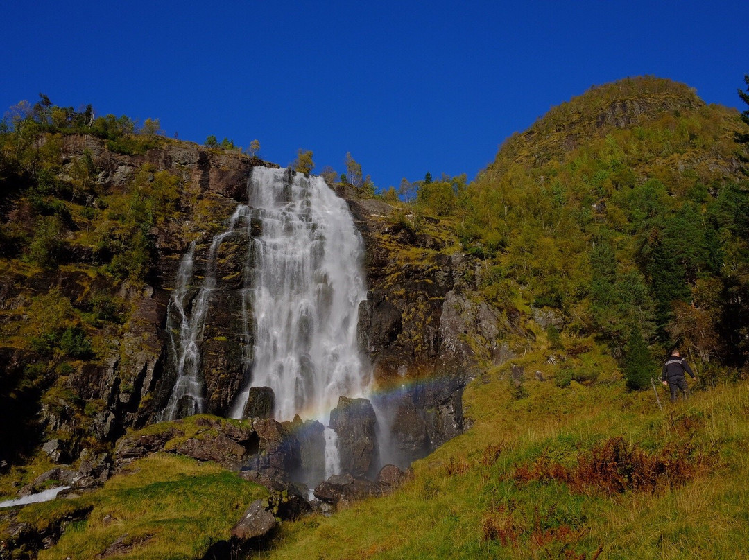 Espelandsfossen Waterfall景点图片