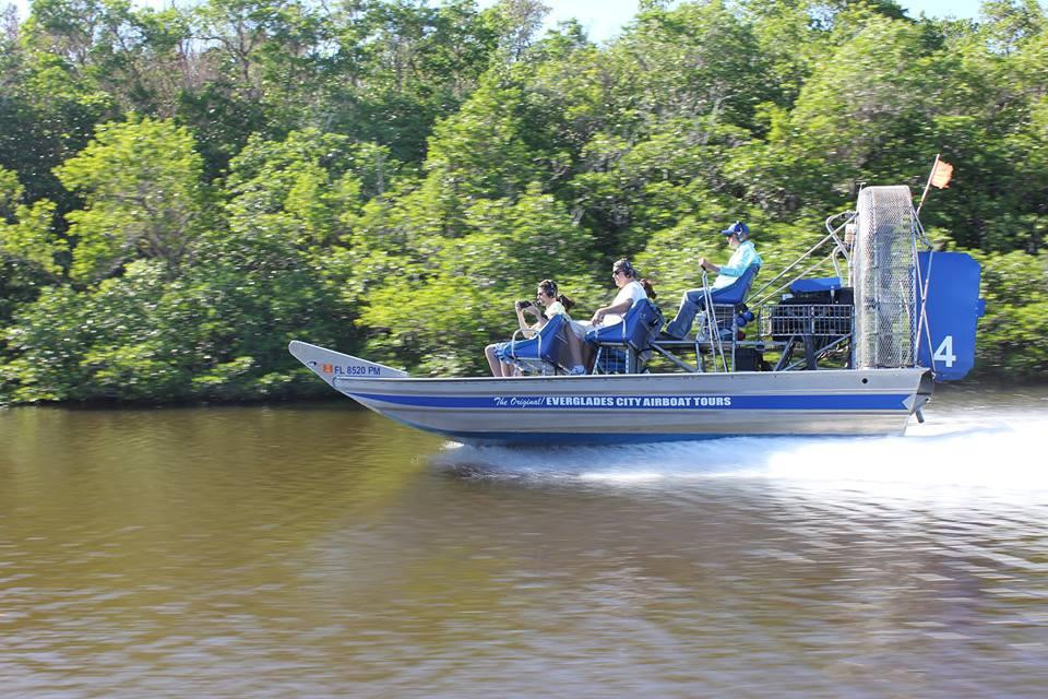 Everglades City Airboat Tours-大沼泽地必去景点