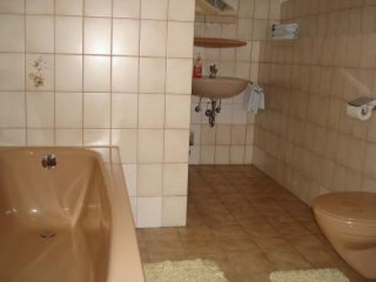 Apartmenthaus zum Hahn-浴室