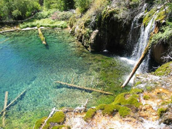 Hanging Lake-格伦伍德温泉必去景点