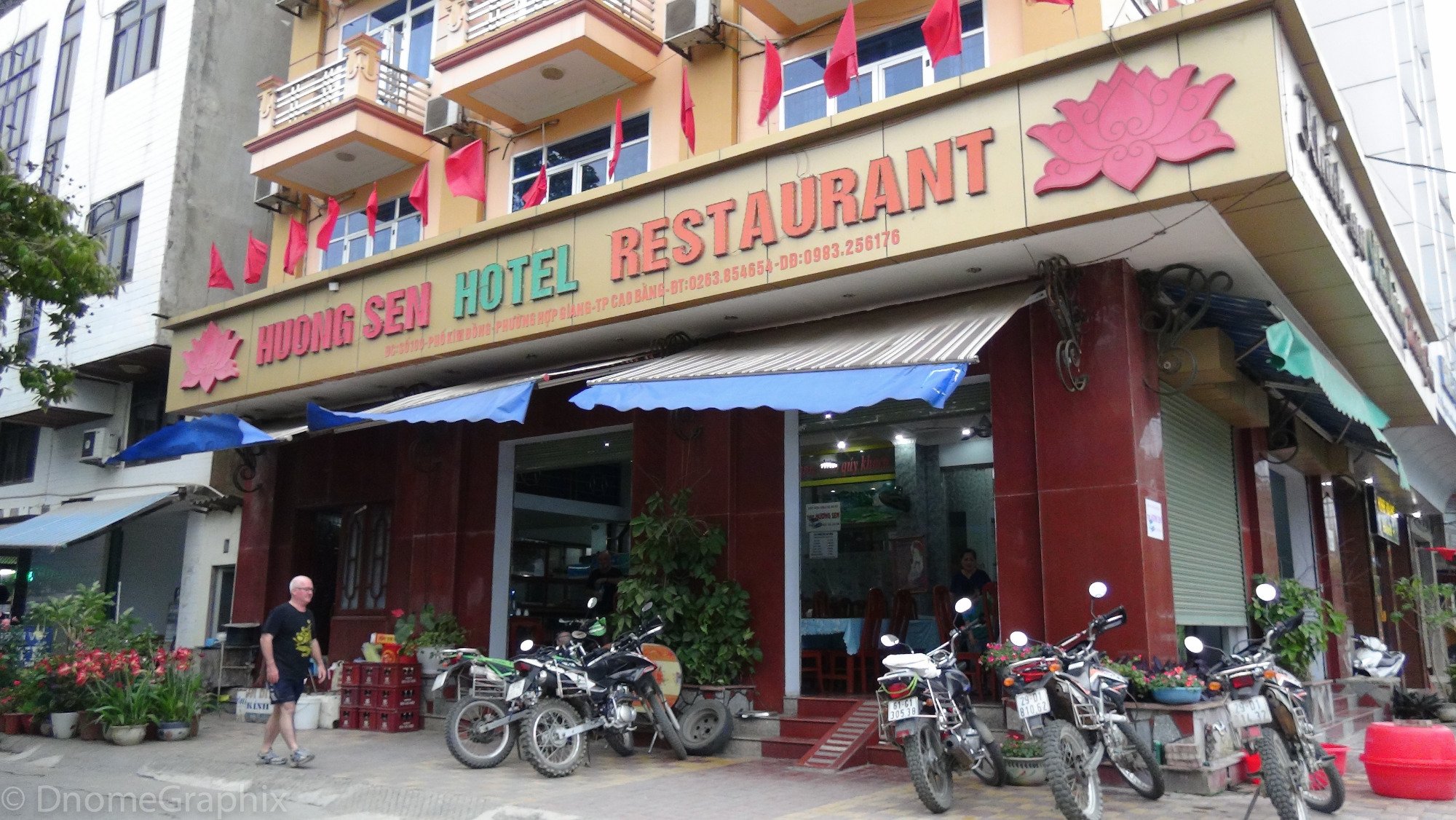 Huong Sen Hotel & Restaurant-浴室