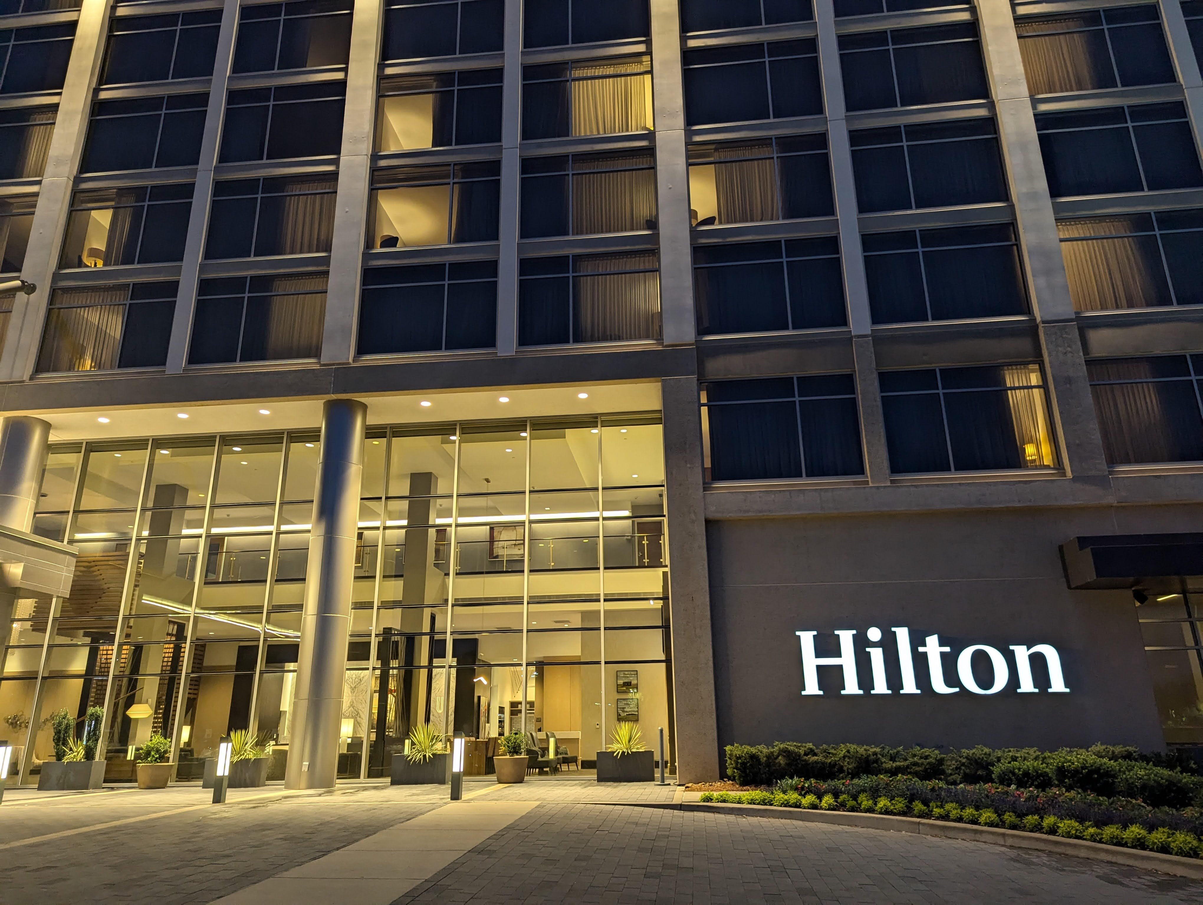 Hilton Franklin Cool Springs-浴室