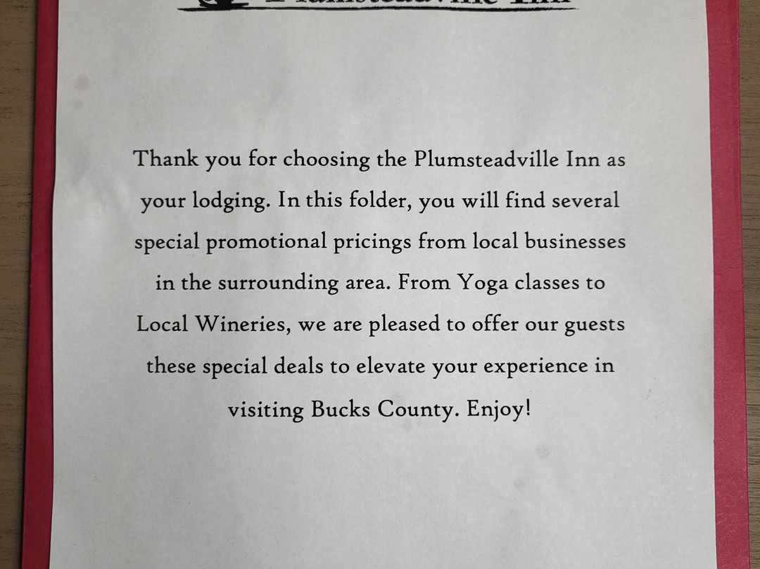 Plumsteadville Inn Hotel主图