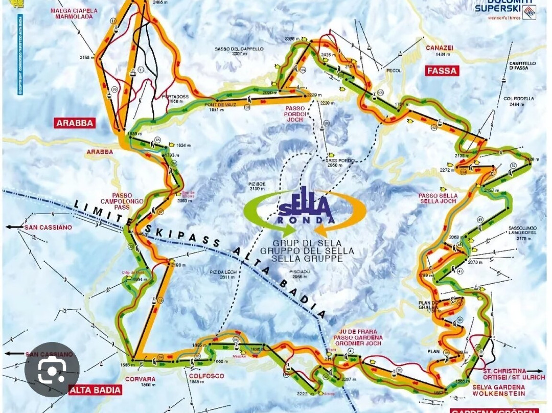 Pista da fondo Selva Gardena - Vallunga景点图片