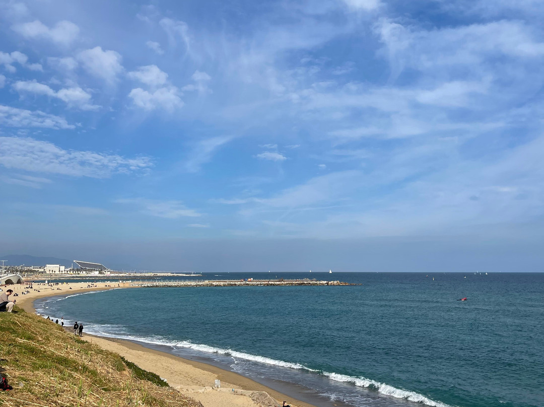 Platja De La Mar Bella-巴塞罗那必去景点