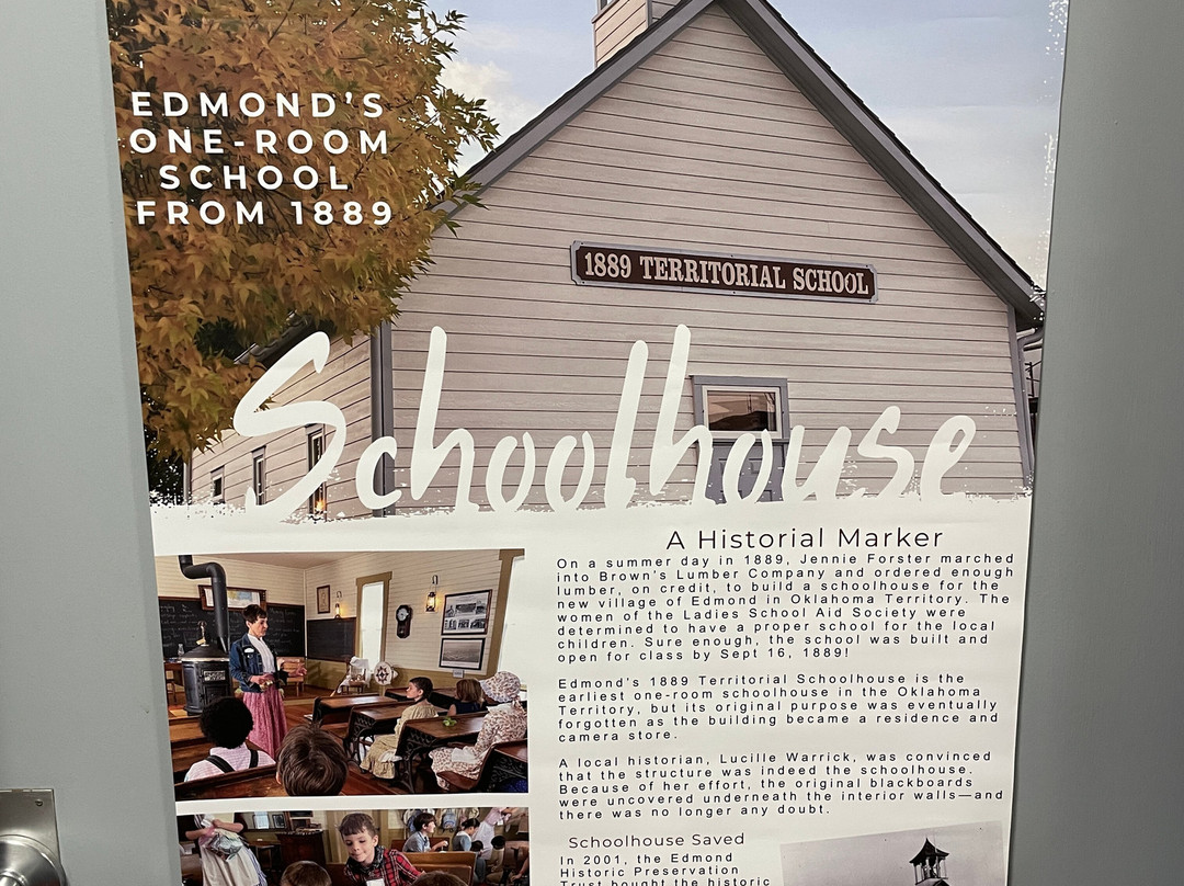 Edmond 1889 Territorial Schoolhouse-埃德蒙必去景点