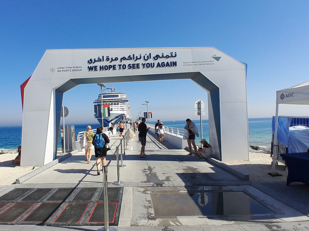 Sir Bani Yas Cruise Beach景点图片