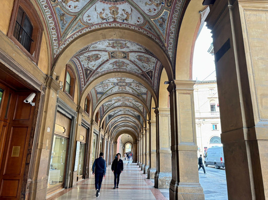 Portico del Pavaglione - World Heritage Site-博洛尼亚必去景点