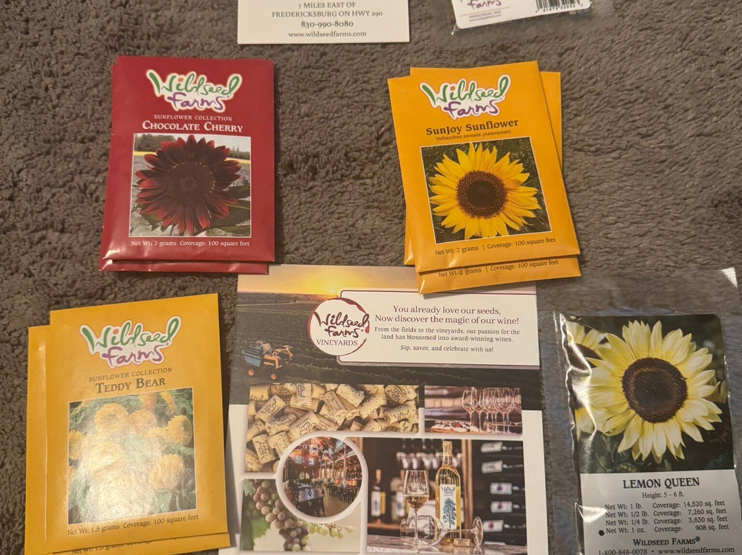 Wildseed Farms-弗雷德里克斯堡必去景点