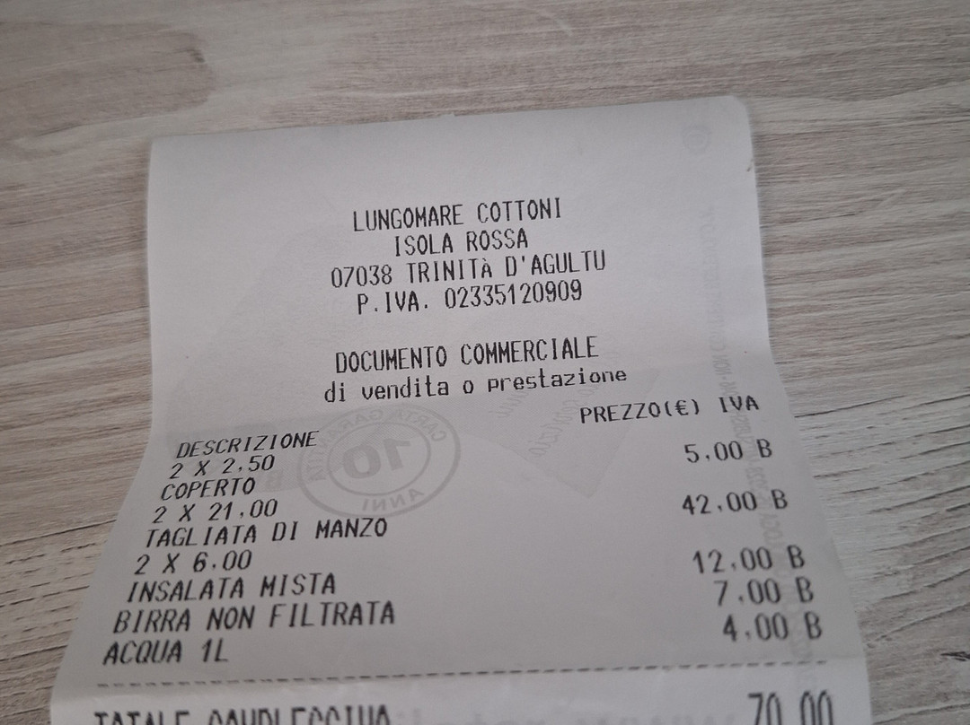 Terzitta Mario Bar  Isola Rossa-Isola Rossa必去景点