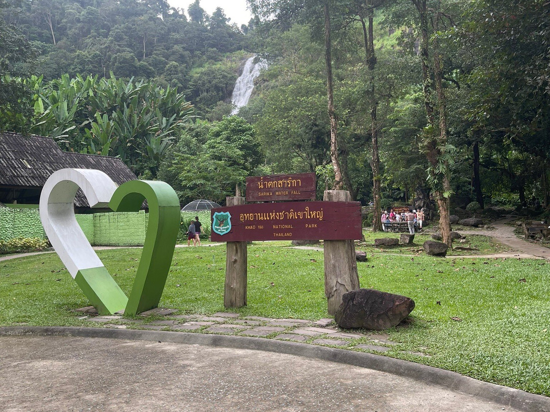 Namtok Sarika waterfall-坤西育必去景点