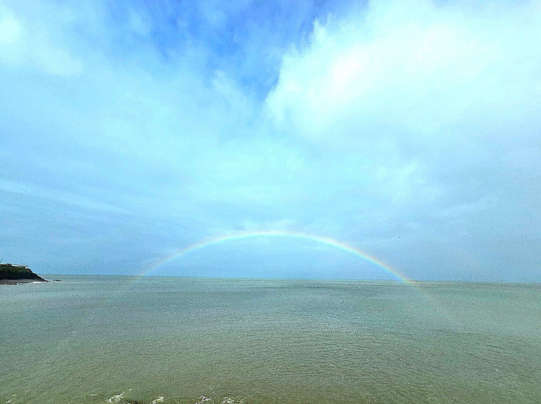 New Quay Beach. Wales-纽基必去景点