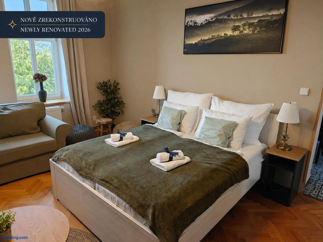 Upice酒店住宿-Vila Janackova - 1st republic villa