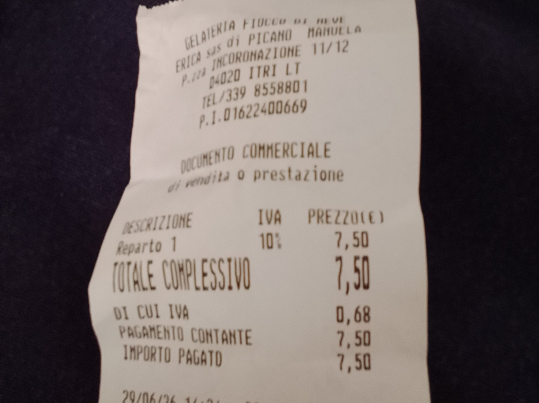 Gelateria Fiocco Di Neve