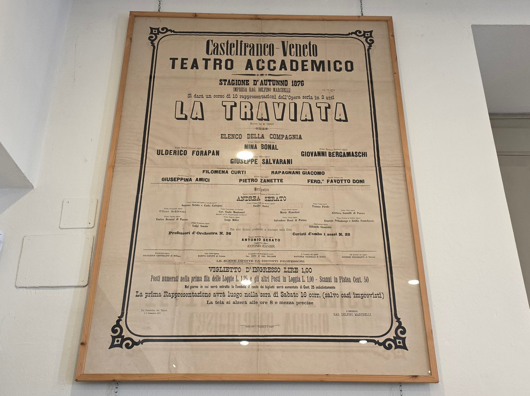 Teatro Accademico-卡斯泰尔夫兰科韦内托必去景点