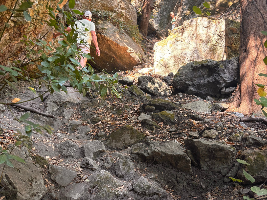 Potami Waterfalls-Karlovasi必去景点