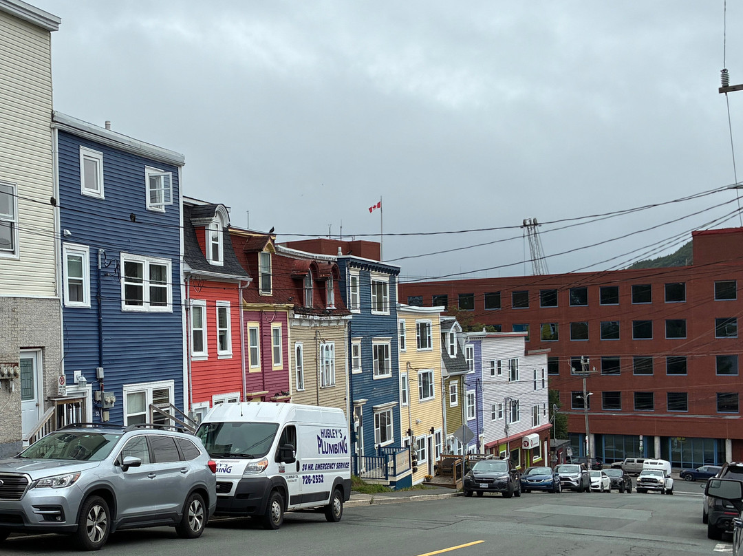 Jellybean Row Houses-圣约翰必去景点